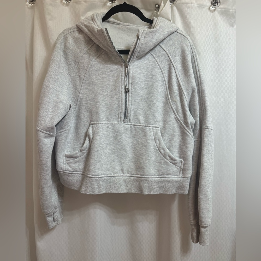 Scuba Oversized Half-Zip Hoodie